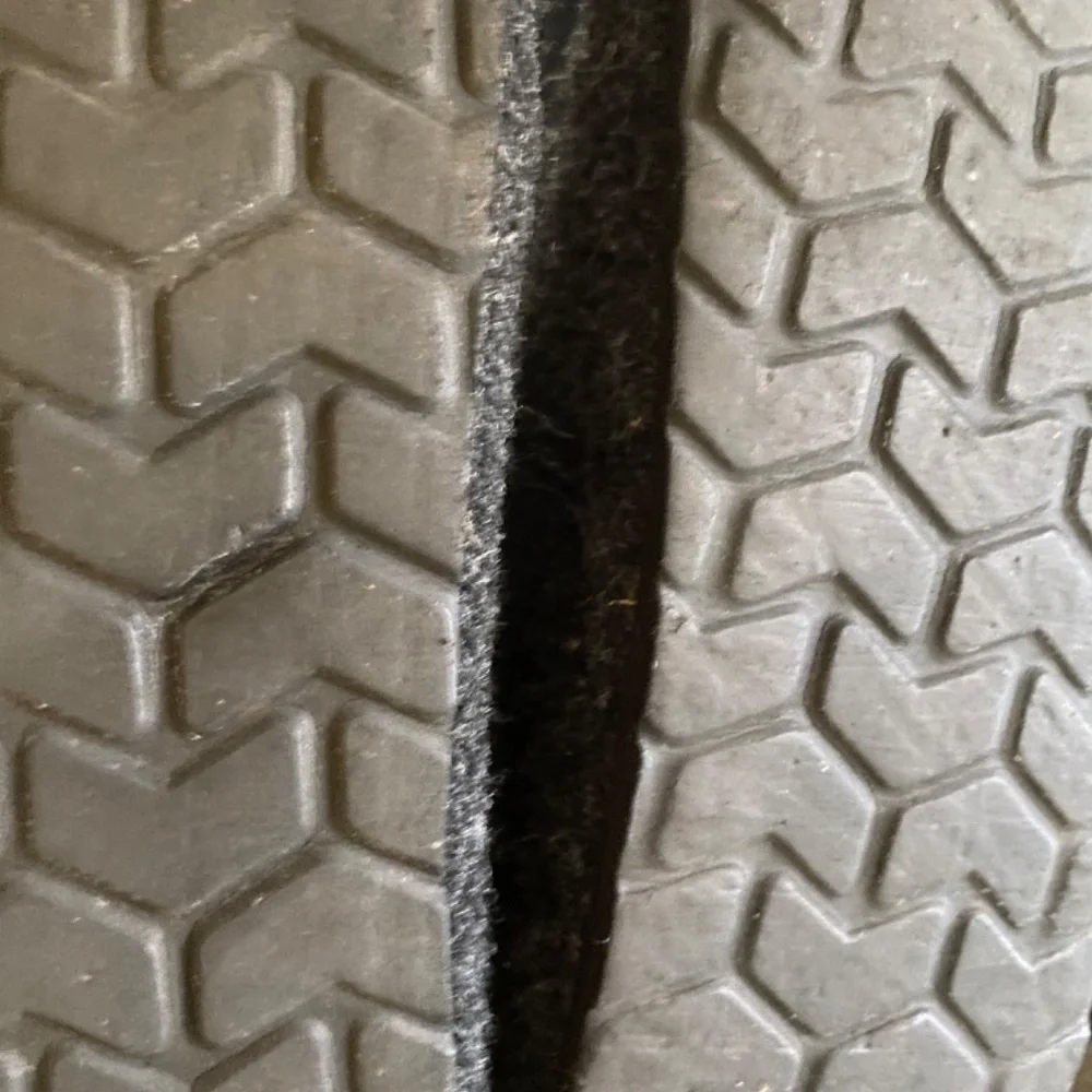 Gray Suede/Felt Buckle Slip On Flat Mules - Picture 10 of 16